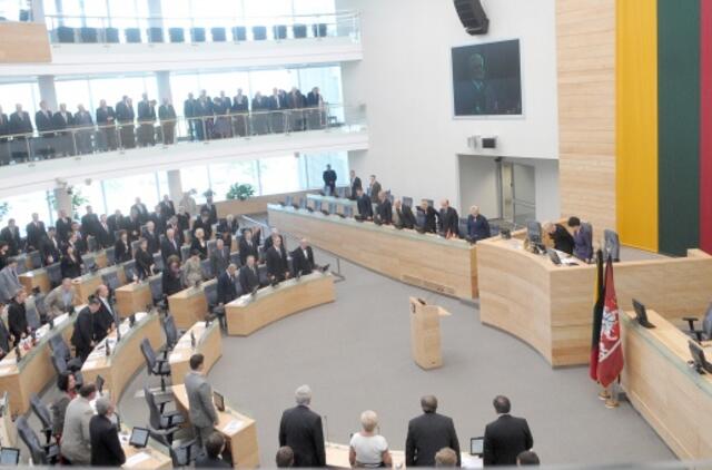 Tyrimas: seimūnams apie tautiečių pasitikėjimą lieka tik pasvajoti (lentelė)