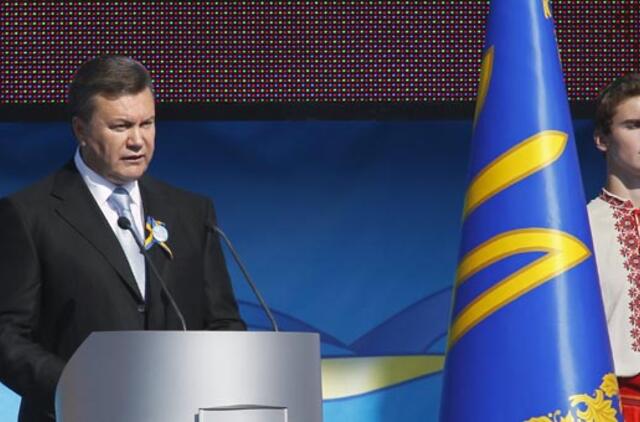 Viktoras Janukovičius žada Ukrainoje tęsti demokratines reformas