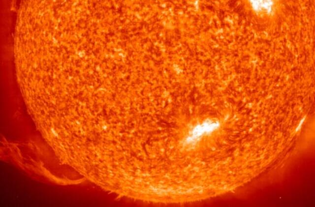 Žemei gali smogti "Saulės cunamis“