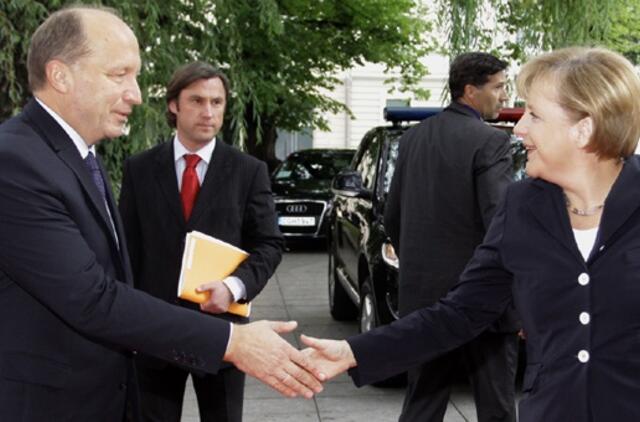 Andrius Kubilius sutarė su Angela Merkel dėl energetikos