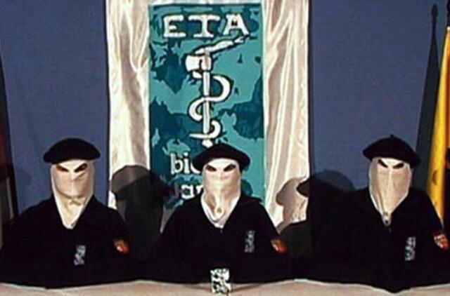 Baskų separatistai iš organizacijos ETA paskelbė paliaubas