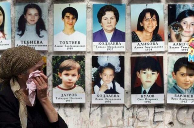 Beslanas mini tragiškų rugsėjo 1-osios įvykių metines