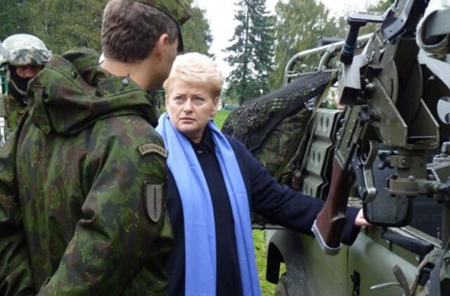 Dalia Grybauskaitė Klaipėdoje pakilo į dausas