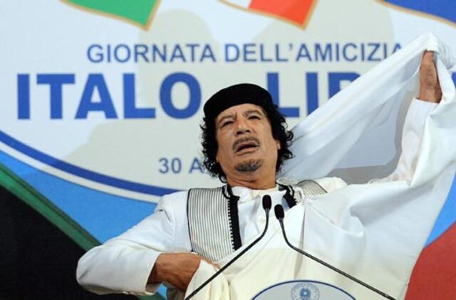 Europa atmeta M. el Kadafio reikalavimą skirti milijardus eurų