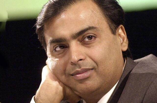 "Forbes": turtingiausias pasaulio žmogus 2014 metais bus indas Mukeshas Ambanis