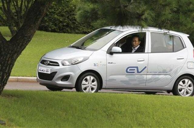 "Hyundai" automobiliai irgi užsimanė elektros