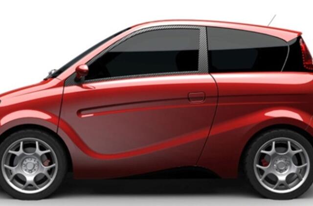 Kanapinis automobilis iš Kanados - "Motive Kestrel"