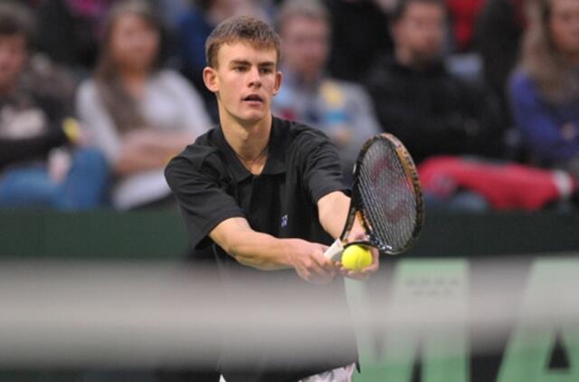 Laurynas Grigelis teniso turnyrą Prancūzijoje pradėjo pergale