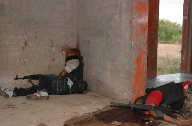 Meksikoje per karių ir banditų susirėmimą žuvo 25 žmonės