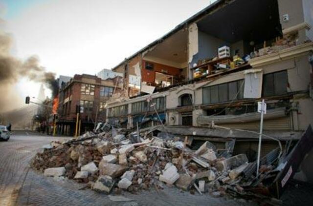 Naująją Zelandiją supurtė stiprus žemės drebėjimas