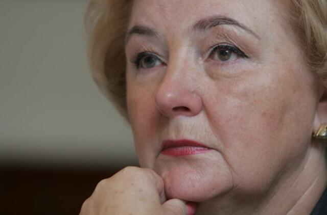 Pagal Vyriausybės siūlomą tvarką Kristina Brazauskienė rentos negautų