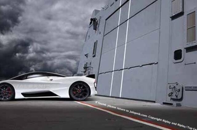 Pasaulis laukia galingiausio serijinio automobilio