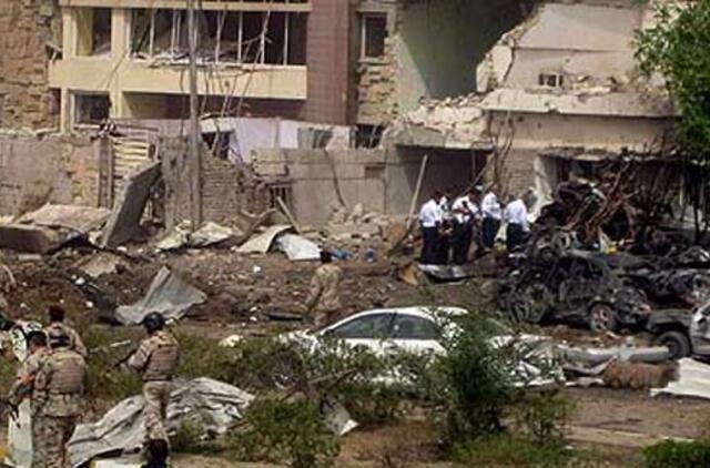 Per sprogimus Bagdade žuvo mažiausiai 21 žmogus