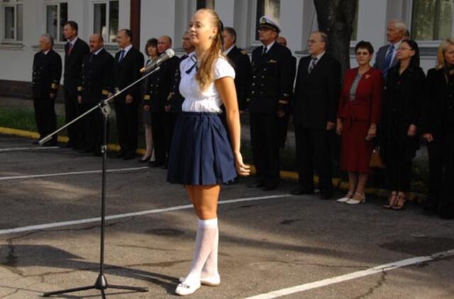 Pirmakursių laivavedžių ir mechanikų gausu ir šiemet