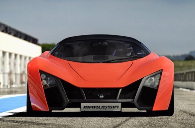 Rusai pradeda sportinio modelio "Marussia" gamybą