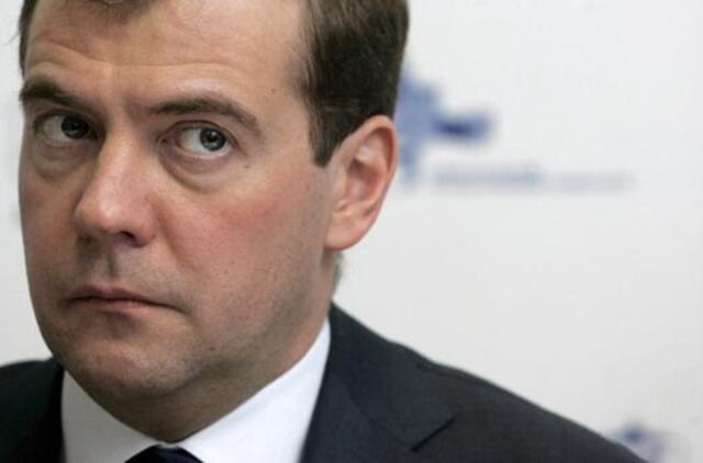 Rusijos prezidentui Dmitrijui Medvedevui sukako 45 metai