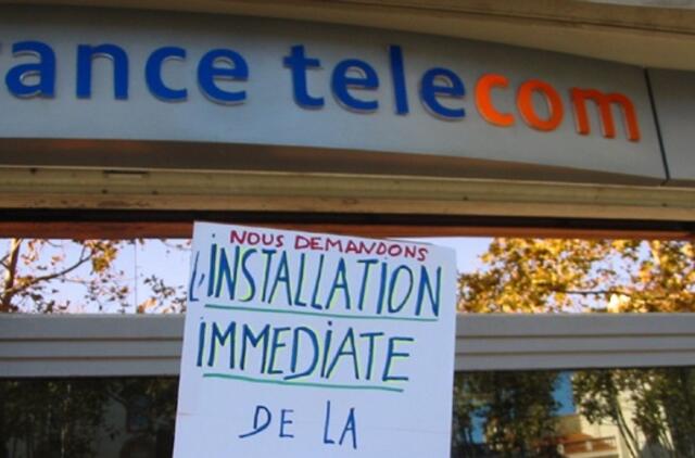 Savižudybių skaičius "France Telecom" bendrovėje pasiekė 23