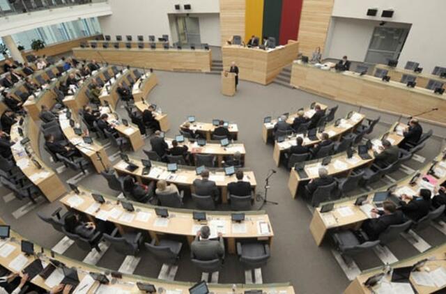 Seimas svarstys bausmes už posėdžių nelankymą ir netinkamą lėšų naudojimą