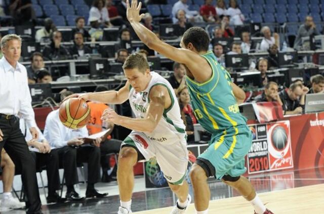Turkija 2010: Slovėnijos krepšininkai sutriuškino Australiją