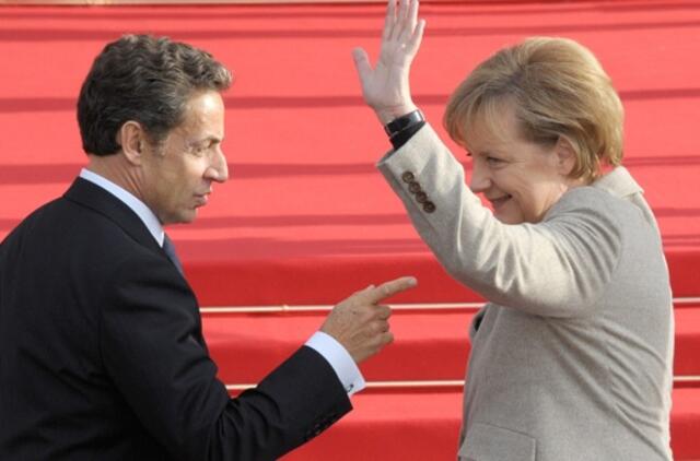 Angela Merkel ir Nikolia Sarkozi Rusiją laiko strategine partnere