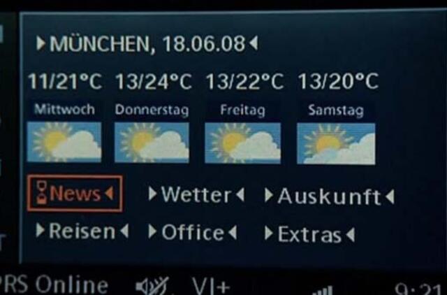 BMW automobiliai pradės galvoti