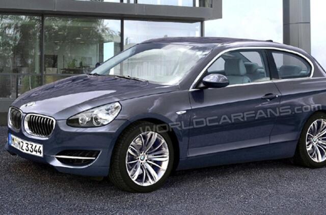 BMW produkcija gali pasipildyti naujos - 2-osios - serijos modeliais
