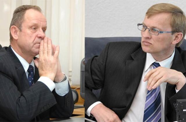 Buvęs prokuroras - prieš buvusį prokurorą