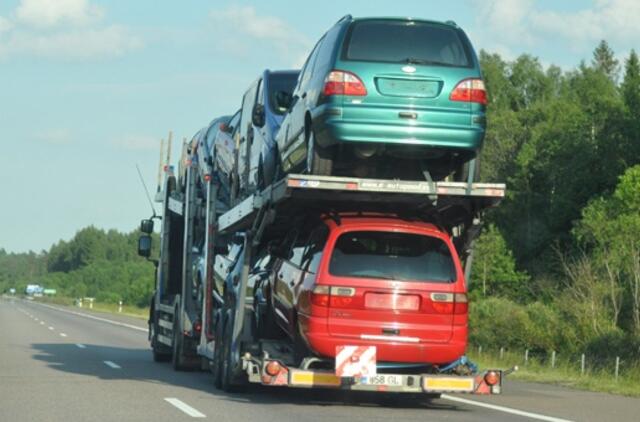 Daugiausia krovininių transporto priemonių pažeidimų - Klaipėdos apskrityje