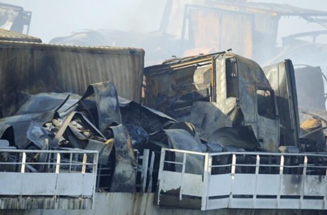 Draudikai jau reguliuoja žalas dėl gaisro kelte