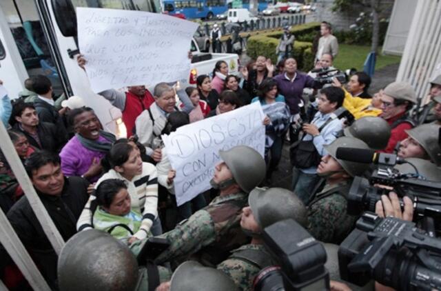 Ekvadore sulaikyta daugiau nei 40 policininkų, siejamų su neseniai surengtu maištu
