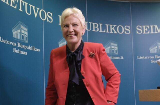 Irena Degutienė teigia nematanti galimybės pirmalaikiams Seimo rinkimams