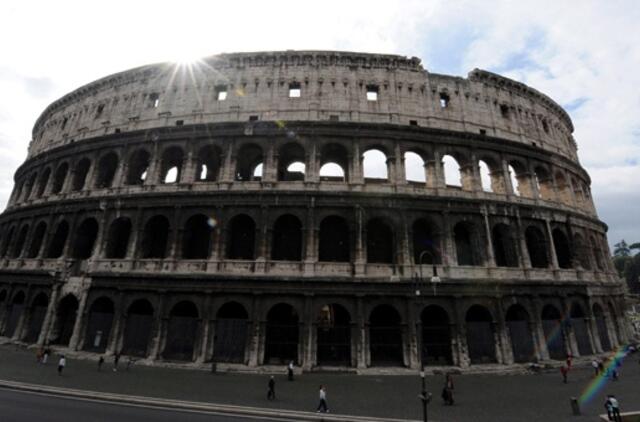 Italija: turistams bus atvertos naujos Romos Koliziejaus erdvės