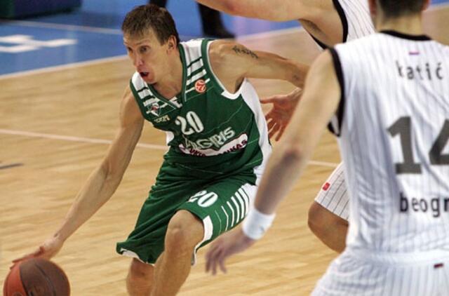 Kauno "Žalgiris" Eurolygoje: nugalėtas "Belgrado "Partizan"