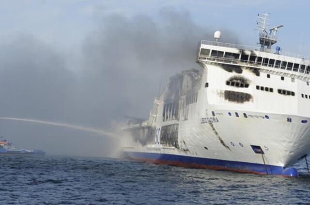 Klaipėdoje pradėtas tyrimas dėl "LISCO Gloria" gaisro