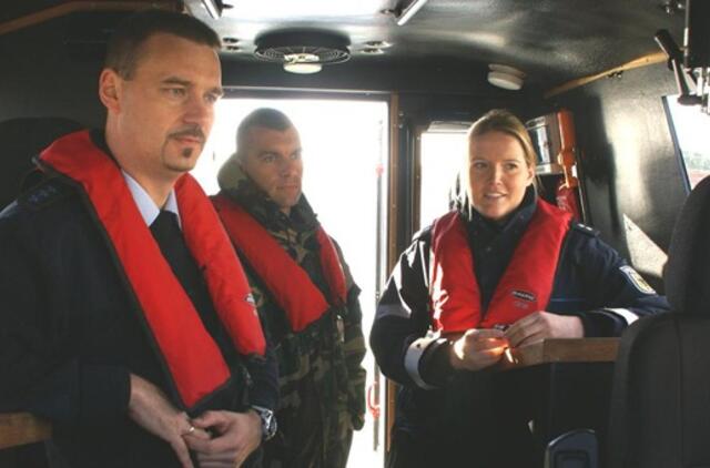 Klaipėdos uoste su VSAT pareigūnais dirbo ir du Vokietijos pasieniečiai