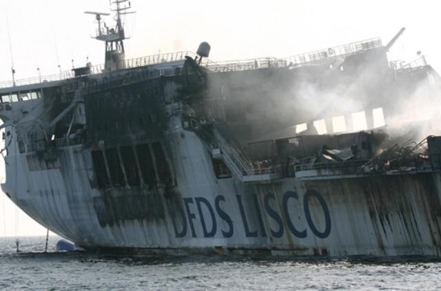 "LISCO Gloria" atplukdytas į Danijos uostą