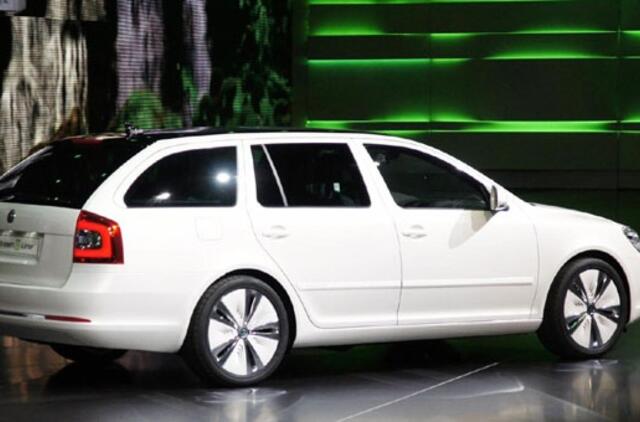Paryžiaus autosalonas: "Škoda Octavia Green E Line"