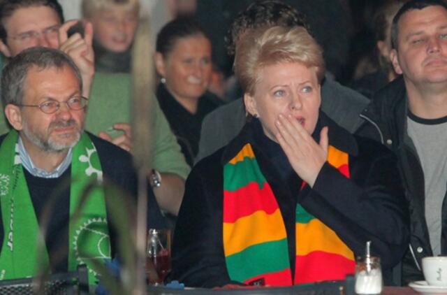 Prezidentė: sunkmetis - ne kliūtis sportui