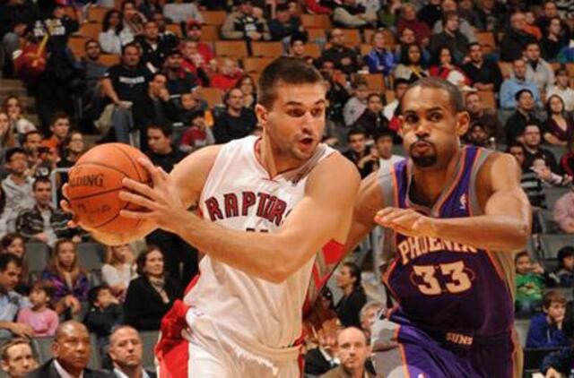 "Raptors" į pergalę vedė Linas Kleiza