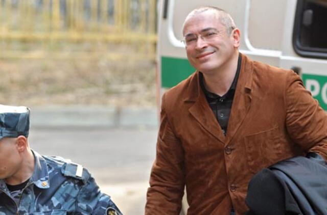 Rusijos prokurorai: Michailas Chodorkovskis pavogė mažiau naftos