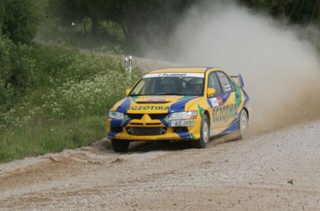 Šiaurės Europos šalių autoralio čempionu tapo Rokas Lipeikis