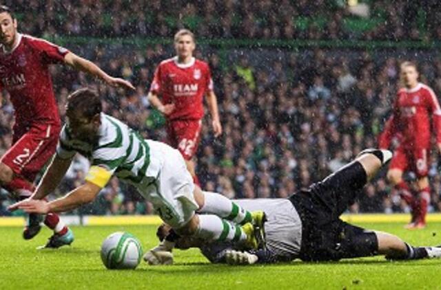 Andriaus Veličkos "Aberdeen" nepasipriešino "Celtic" futbolininkams