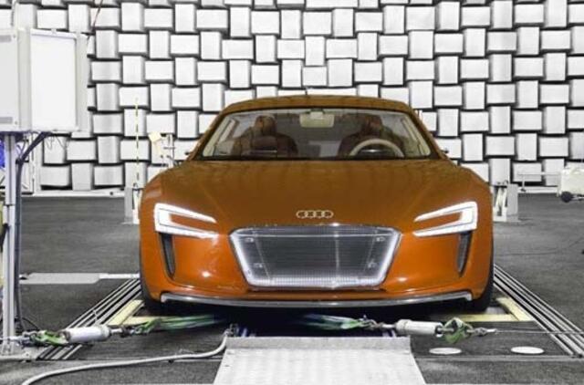 "Audi" elektromobiliai skleis kosminių laivų garsus
