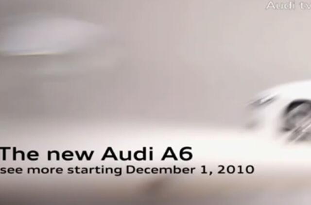 "Audi" parodė naują A6 kartą, bet... neparodė
