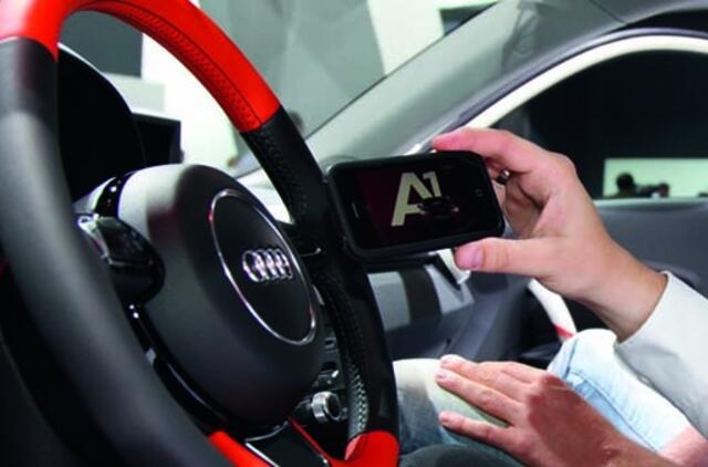 "Audi" savininkams surasti mašiną aikštelėje padės "iPhone"