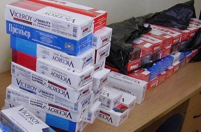 Baltarusiškų cigarečių į Lietuvą įvežti nepavyko