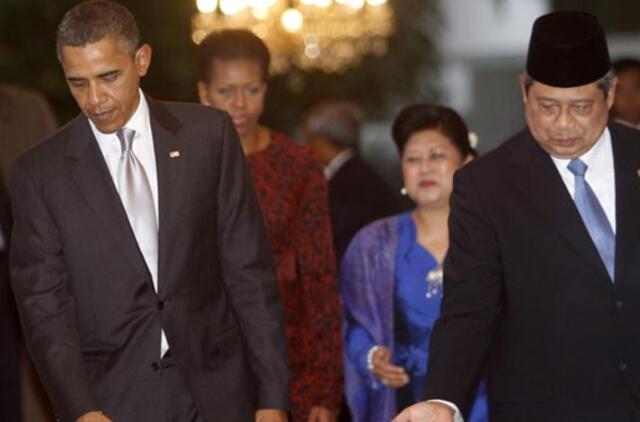 Barakas Obama atvyko į Indoneziją