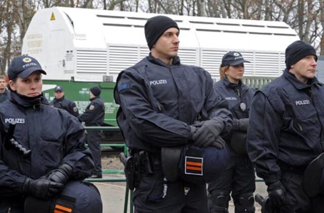 Branduolines atliekas per Vokietiją vežęs traukinys pasiekė tikslą