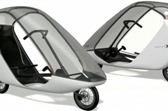 Britiško kompiuterio išradėjas sukonstravo elektra varomą motorolerį