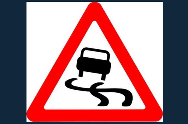 Eismo sąlygos: Kretingos rajone ryte susidarė plikledis